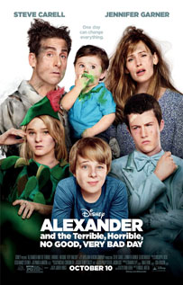 Alexander and the Terrible, Horrible, No Good, Very Bad Day dvd