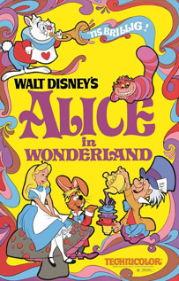 Alice in Wonderland movie dvd video