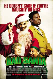 Bad Santa movie video dvd