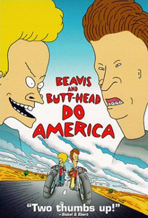 Beavis and Butt-Head Do America dvd video movie