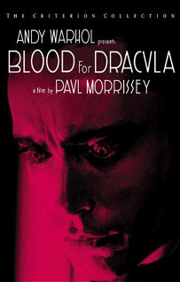 Blood for Dracula movie video dvd