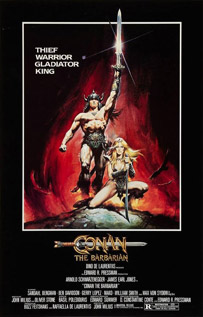 Conan the Barbarian movie dvd