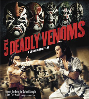 Five Deadly Venoms dvd video