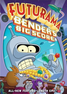 Futurama: Bender's Big Score movie video dvd