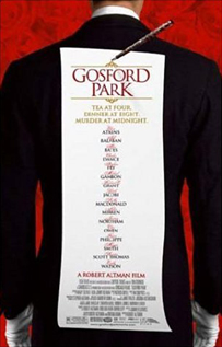 Gosford Park movie video dvd