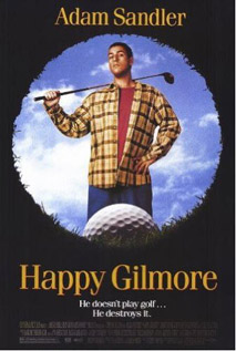 Happy Gilmore movie dvd video