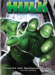 Hulk movie video dvd
