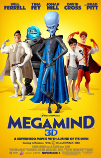 Megamind dvd movie video