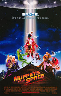 Muppets from Space movie dvd