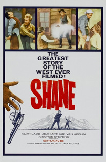 Shane dvd video movie