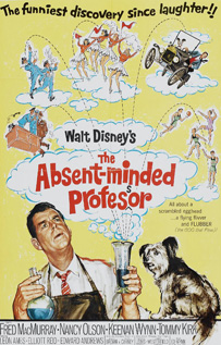 The Absent-Minded Professor movie video dvd