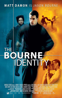 The Bourne Identity dvd