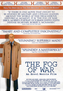 The Fog of War dvd video
