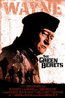 The Green Berets movie dvd video