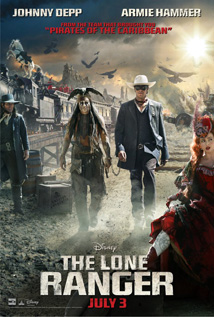 The Lone Ranger movie dvd