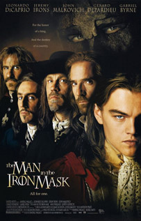 The Man in the Iron Mask dvd
