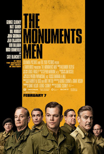 The Monuments Men dvd