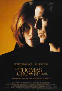 The Thomas Crown Affair movie dvd