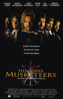 The Three Musketeers movie video dvd