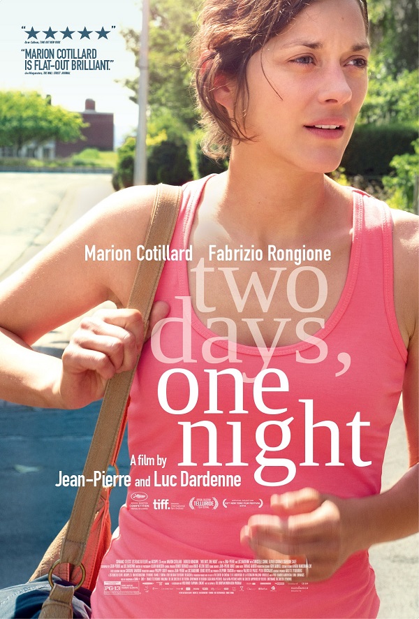 Two Days, One Night dvd