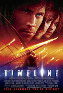Timeline sci-fi action movie dvd video
